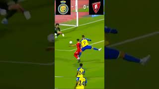 Al Nassr VS Al Wehda | Ronaldo 4 Goals | #alnassrvsalwehda #shorts #youtube