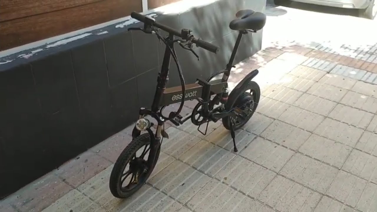 e-bike del Carrefour ESS WATT review total ¿merece la pena - YouTube