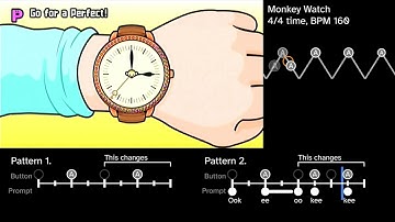 Monkey Watch explained [Rhythm Heaven Fever]