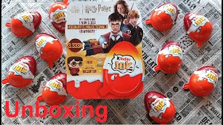 Harry Potter NEW Quidditch Collection: Unboxing of Kinder JOY  | Magical Pensieve