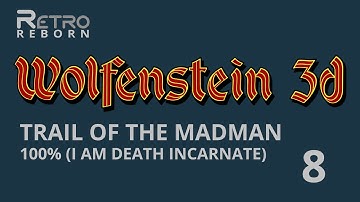 Wolfenstein 3D (DOS) - Trail of the Madman - E5M7 - 100% (I am Death incarnate)