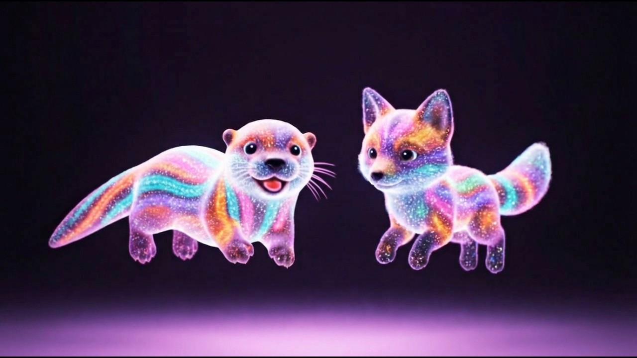 4K Ultra Realistic 3D Hologram Animals 🌌 You Won’t Believe This Wildlife!