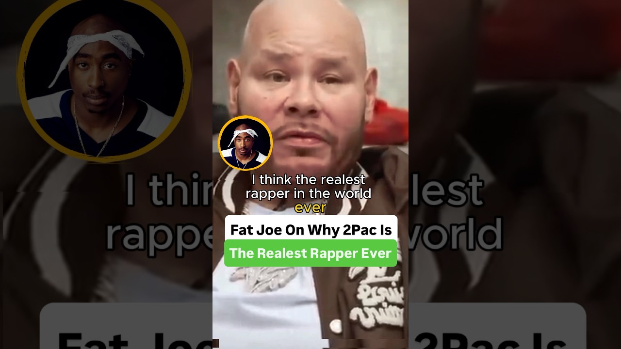 Fat Joe о том, почему 2Pac &mdash; самый настоящий рэпер всех времен