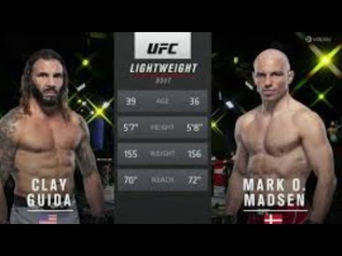 Tyr timeren I de fleste tilfælde UFC vegas 34 - Clay Guida vs Mark O.Madsen - Full Fight Highlights - YouTube