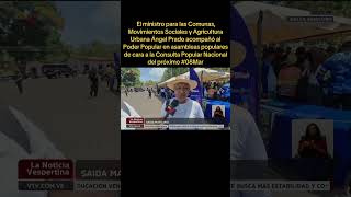 En el estado Delta Amacuro, el ministro para las Comunas, Movimientos Sociales y Agricultura...