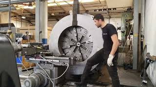 Ø1600 Diameter Giant Part! Deep Emptying ⚙️🚀