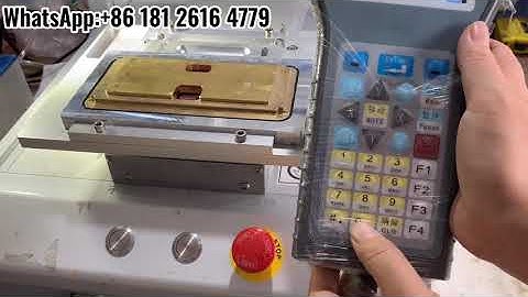 How to Set the Language of the AB Glue Dispenser Machine to English?