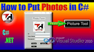 How to use Picture Tool in C# | How to insert photo in C# Form | C# Programming | GUI Programming