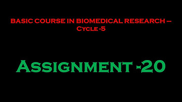 BCBR-NPTEL - Assignment 20: Conducting clinical trials-  answer key, December 2021