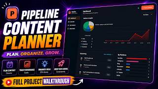 Project-Pipeline The Ultimate Content Planner for Creators | Manage All Your Content in One Place 🚀