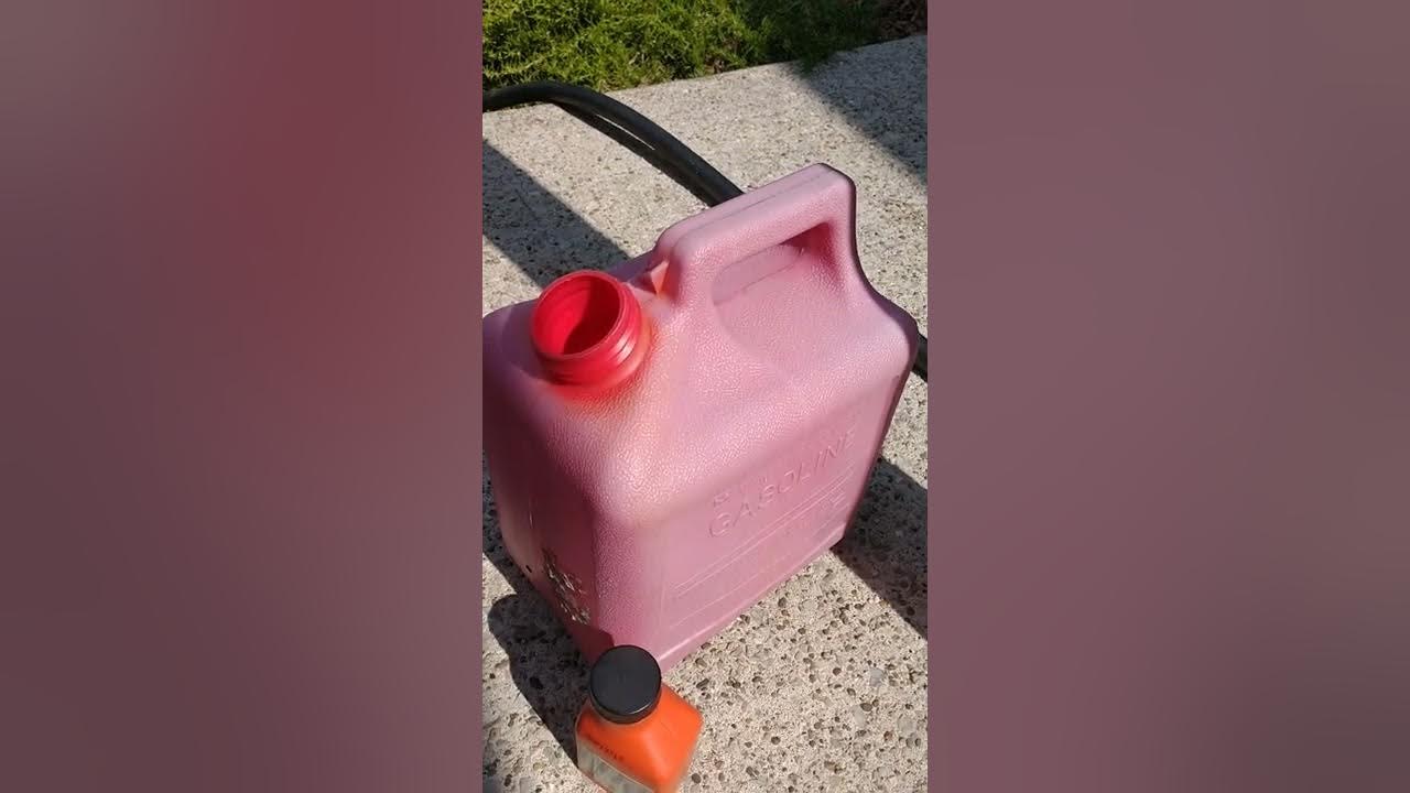 the perfect gas can for jon boat YouTube