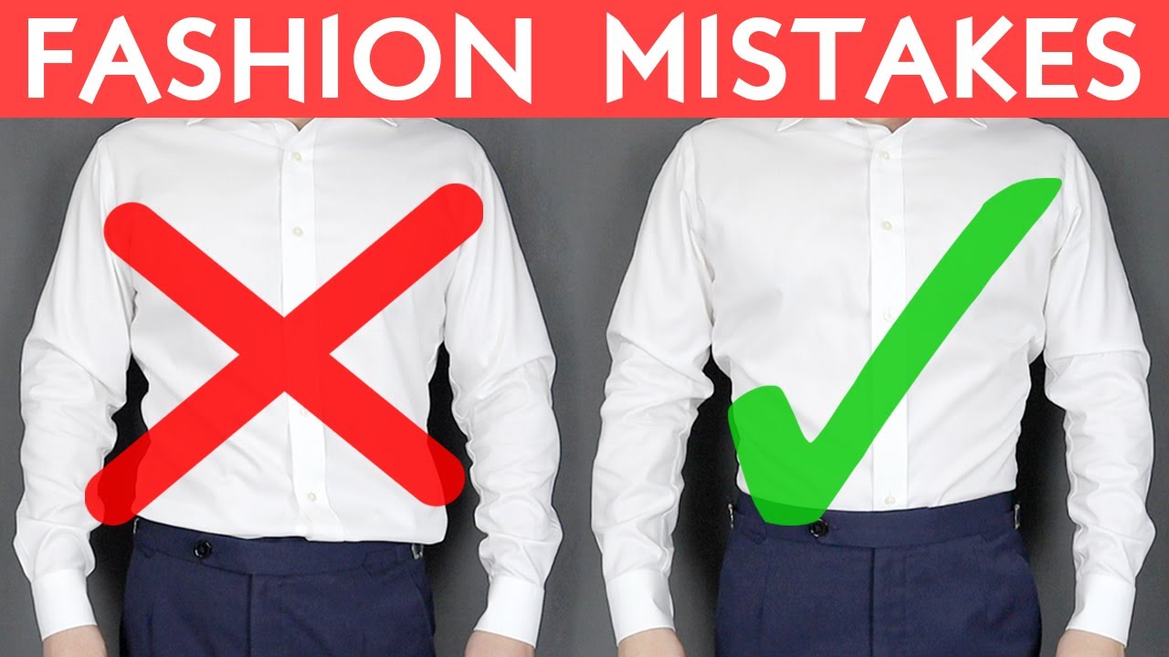 10 BIGGEST Fashion Mistakes Most MEN Make - YouTube