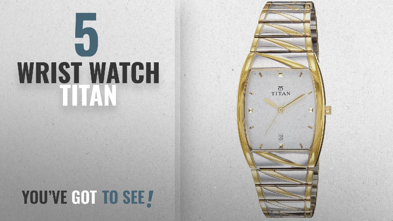 Top 10 Wrist Watch Titan [2018] Titan Karishma Analog White Dial Men's