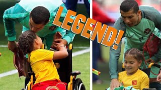 Emotional Moments of Respect In Sports #9 of the Legend Ronaldo!