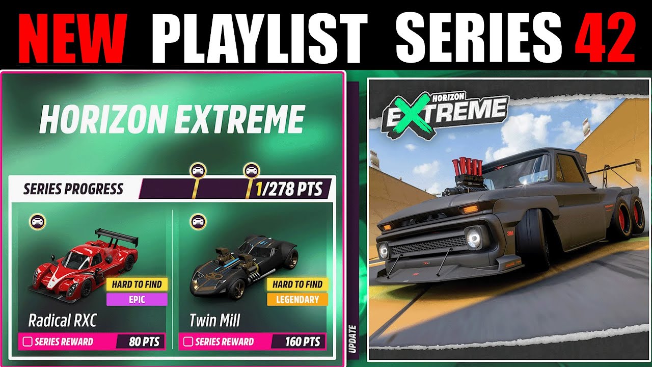 Forza Horizon 5 Horizon Extreme - New Festival Playlist Series 42