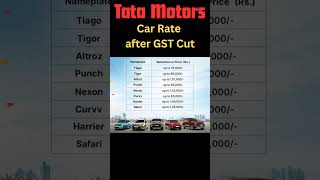 Car new price from Sep 2025 Post GST cut #carprice #gst #tax #tds #nirmalasitharaman #gst2025 
