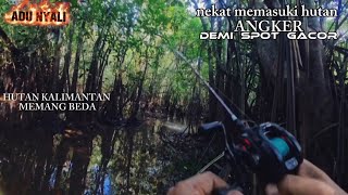CASTING GABUS DI SPOT  HUTAN ANGKER ISINYA BABON SEMUA