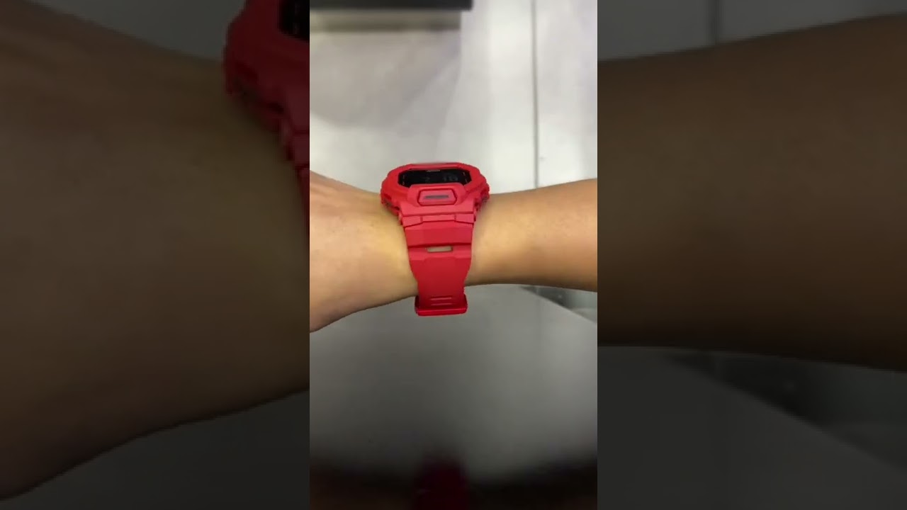 Casio G-Shock Matte Red.