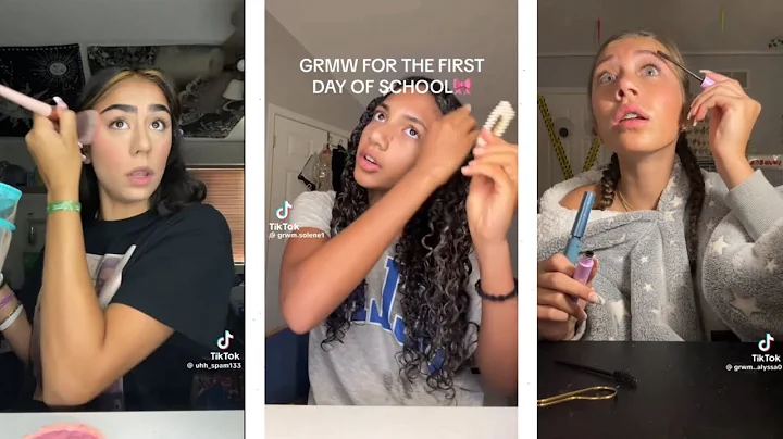 GRWM for the first day of school TikTok’s | get ready with me compilation