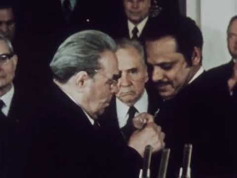 1980الرئيس علي ناصر يزور موسكو