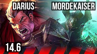 DARIUS vs MORDE (TOP) | 11/1/5, Godlike, 300+ games | BR Diamond | 14.6