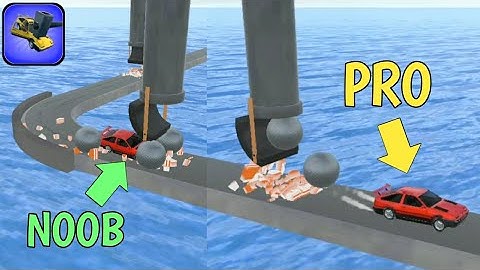 NOOB vs PRO - Crash Master 3D||Android,iOS||All Levels Gameplay