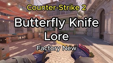 BUTTERFLY KNIFE - Lore - Factory New (FN)