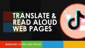 Translate & Read Aloud Web Pages Using Microsoft Edge #shorts