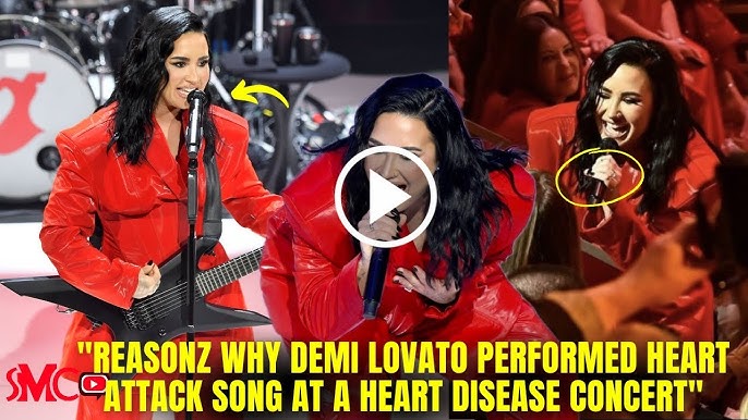 Why Demi Lovato Decided To Perform Heart Attack At A Cardiovascular Health Event