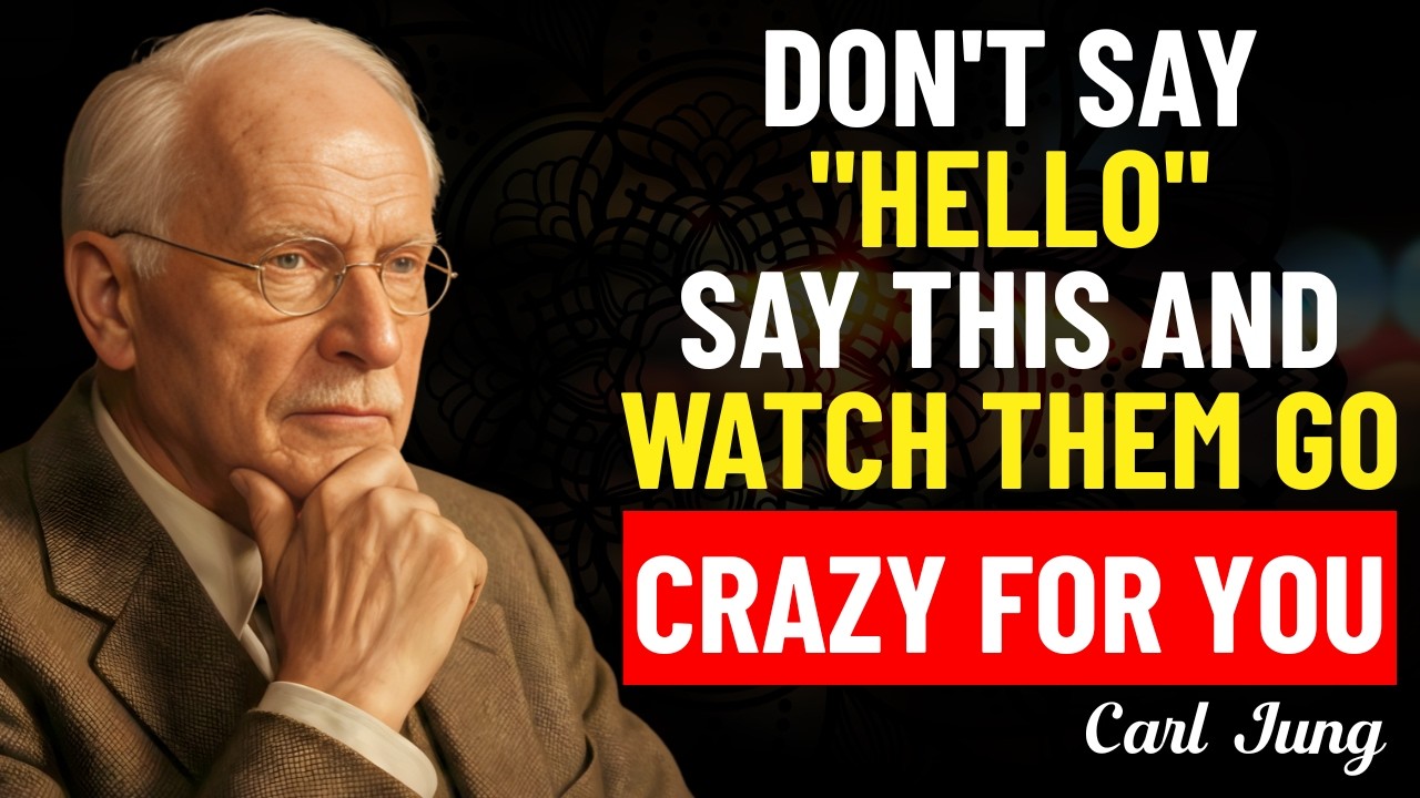 99 9% OF MEN CAN'T RESIST YOU WHEN YOU SAY THIS || CARL JUNG