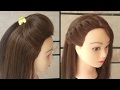 #4CUTE AND EASY 1 MIN. HAIRSTYLES FOR COLLAGE AND OFFICE GOING GIRLS\\EASY HAIRSTYLES  FOR OPEN HAIR