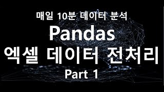 파이썬 판다스로 회사 엑셀데이터 전처리 하는 방법 ! 1탄 (Python / Pandas) #Python #파이썬 #Pandas