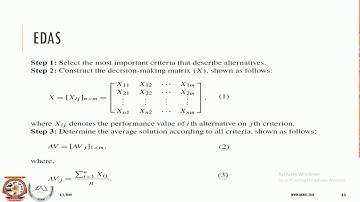EDAS Method-Dr. Rahul Mohare
