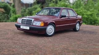 Mercedes 190 E 2.0  1:18 unboxing Autoart Millennium