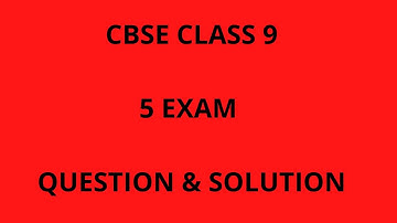 CBSE Class 9 Maths Sample Questions Term 2 - 2021-22