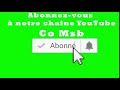 Abonnez-vous à notre chaine YouTube - Co Msb