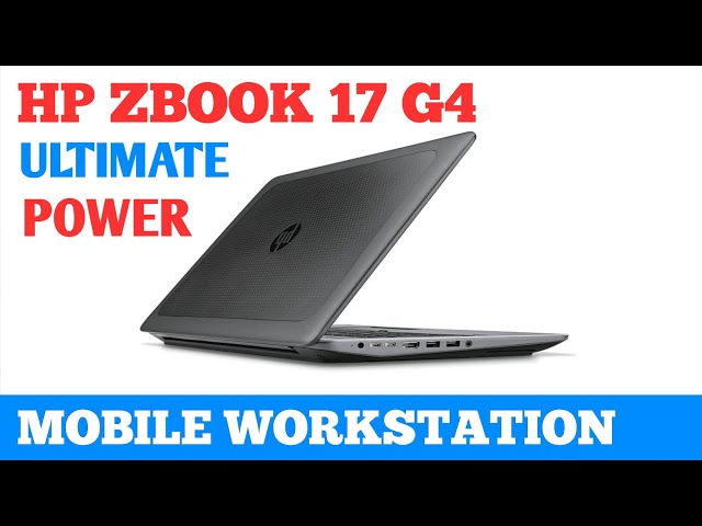 HP ZBook 17 G4 Review 💻 Mobile Workstation Price in Bangladesh 💻 Computer Zone BD