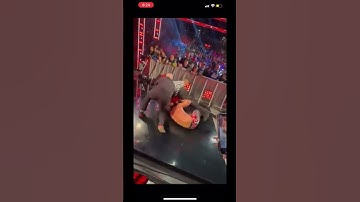 SETH ROLLINS ATTACKED BY FAN WWE #live