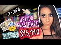 ME MAQUILLÉ CON LO MÁS CARO DE SEPHORA *MÁS DE $15,100 PESOS!!*