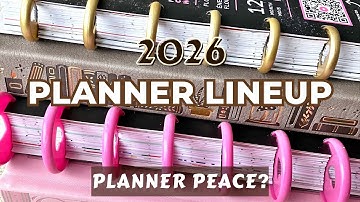 My 2026 Planner & Journal Lineup | Finding Planner Peace