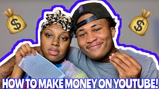 HOW TO START/MAKE MONEY ON YOUTUBE!!
