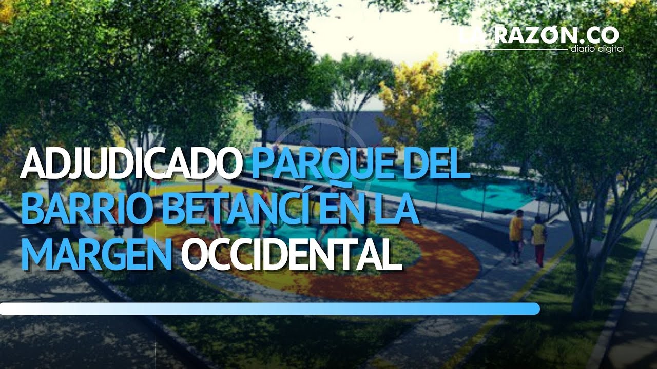 Adjudicado parque del barrio Betancí en la margen occidental