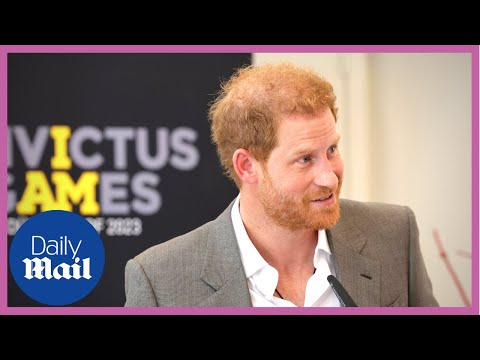 Prince harry speaks german in düsseldorf at invictus games