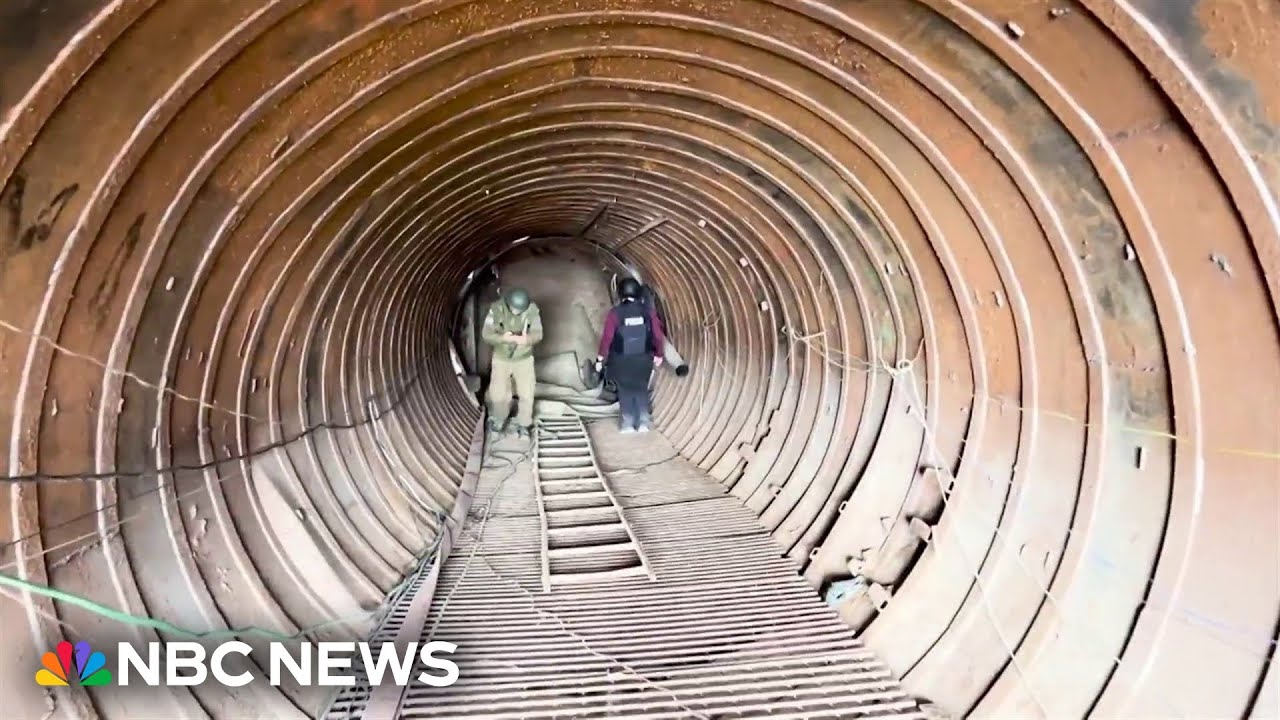 Inside the Largest Hamas Tunnel Discovered by the Israeli Military