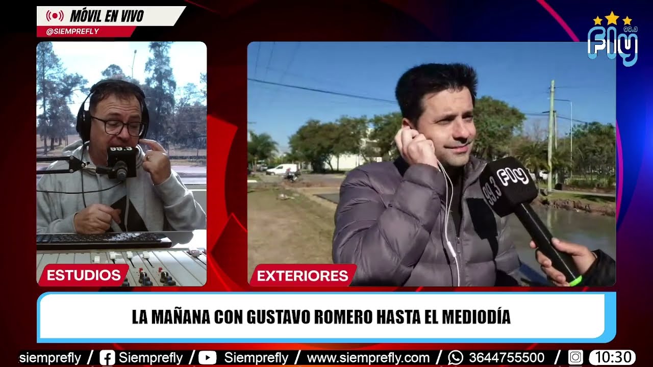 🔴𝗠𝗢́𝗩𝗜𝗟 𝗘𝗡 𝗩𝗜𝗩𝗢┃Bruno Cipolini - Intendente de Pcia. Roque Sáenz Peña