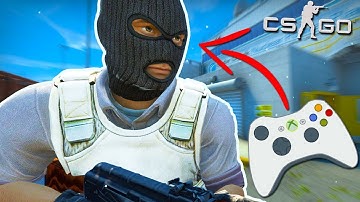 PLAYING CSGO WITH CONTROLLERS!?