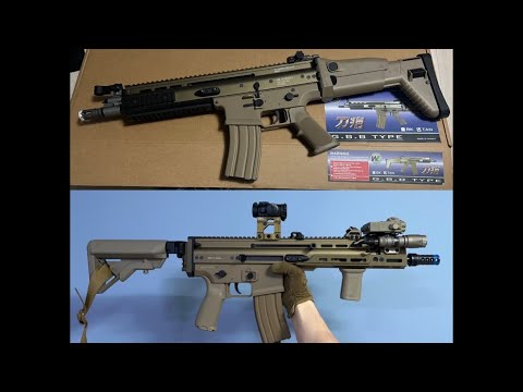 Custom WE Scar-L GBBR (PTS MREX MK2 Handguard Installation)