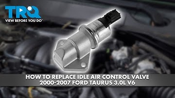 How to Replace Idle Air Control Valve 2000-2007 Ford Taurus 3.0L V6