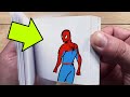 Spiderman film tribute flipbook animation