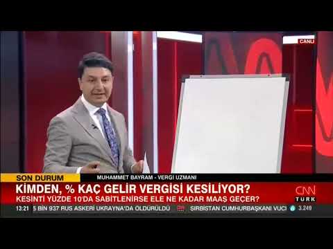 Hangi Maaşlardan, Yüzde Kaç Gelir Vergisi Kesiliyor?